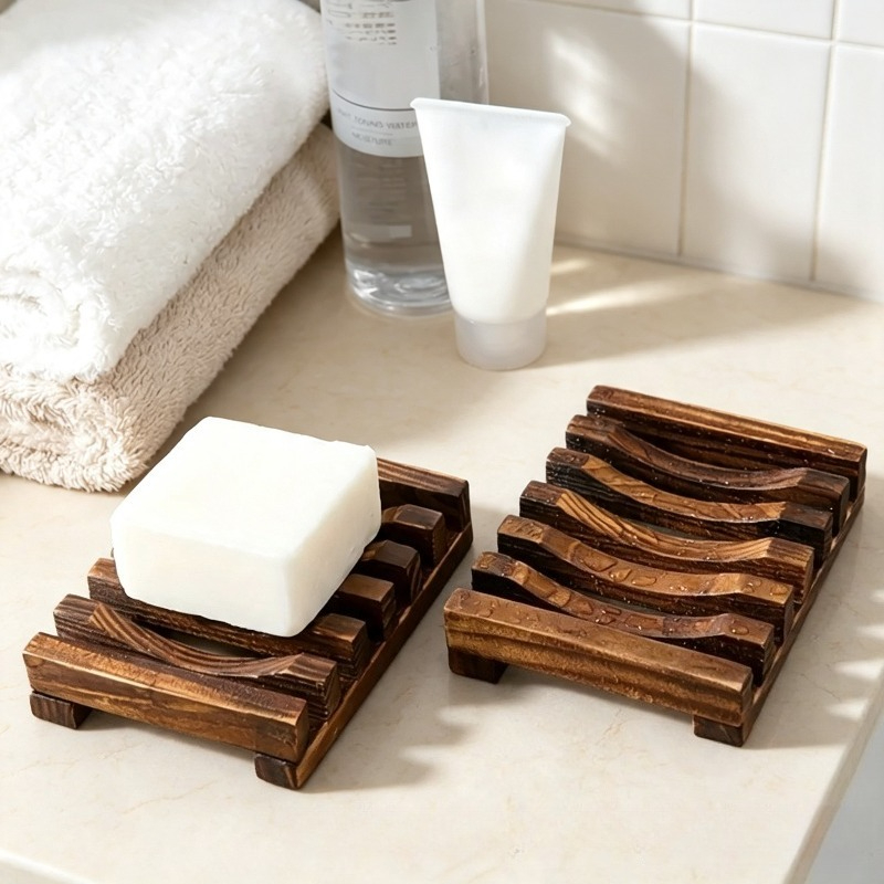 Eco Soap - Creative Fashion Tray New Wood Soap