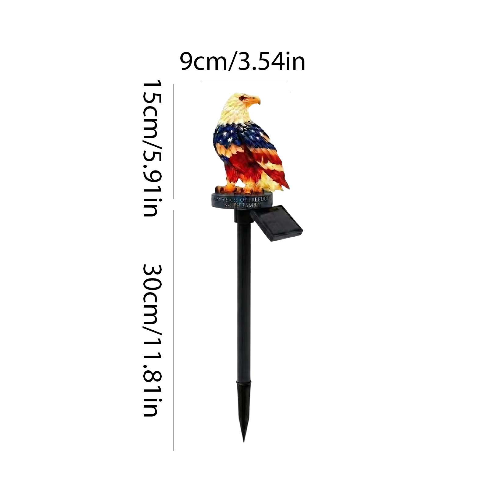 Solar Garden Light - Eagle Solar Lights Waterproof Decorative American
