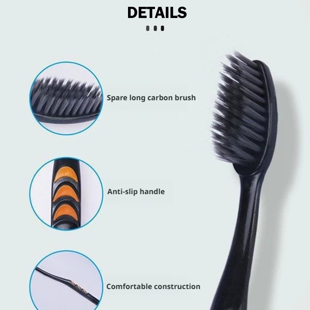 10Pcs Family Pack Bamboo Charc - огляд і ціна Bamboo Toothbrush