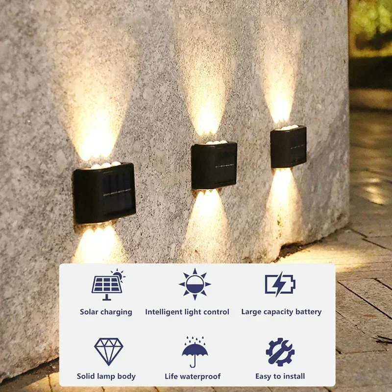 COB Solar Wall Lamp Outdoor Wa - огляд і ціна Solar Garden Light