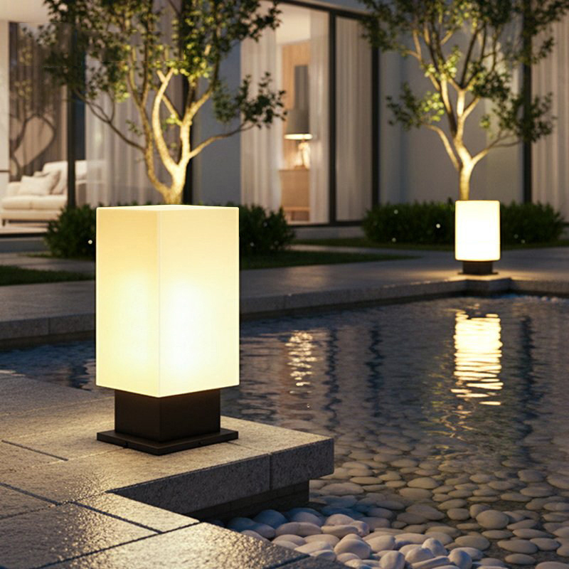 Luminous floor lamp courtyard  - огляд і ціна Solar Garden Light