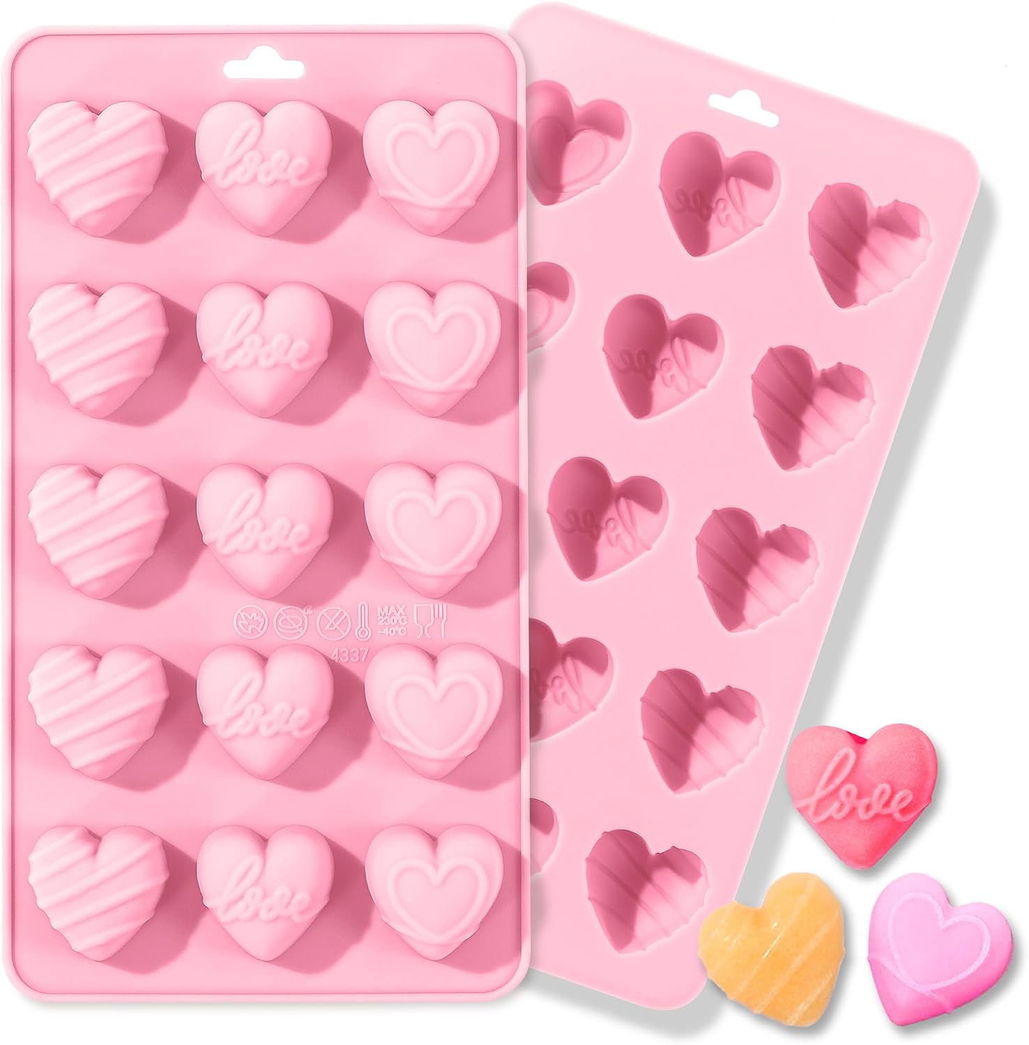 Heart Silicone Molds,Heart Cho - огляд і ціна Eco Soap