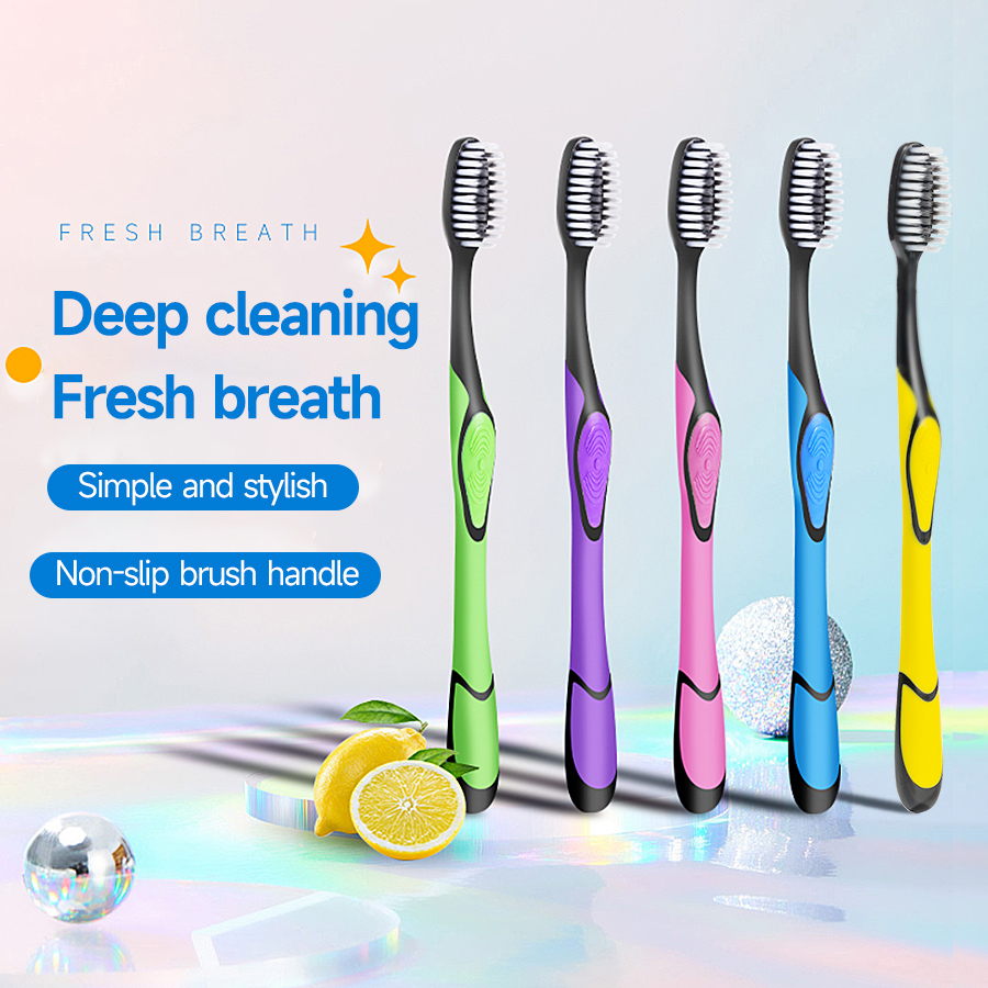 2/5/8pcs small round head soft - огляд і ціна Bamboo Toothbrush