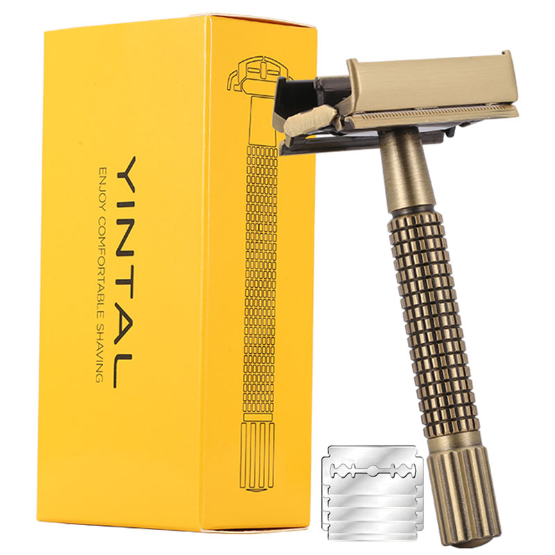 YINTAL Brass Men Safety TTO Ra - огляд і ціна Safety Razor Handle
