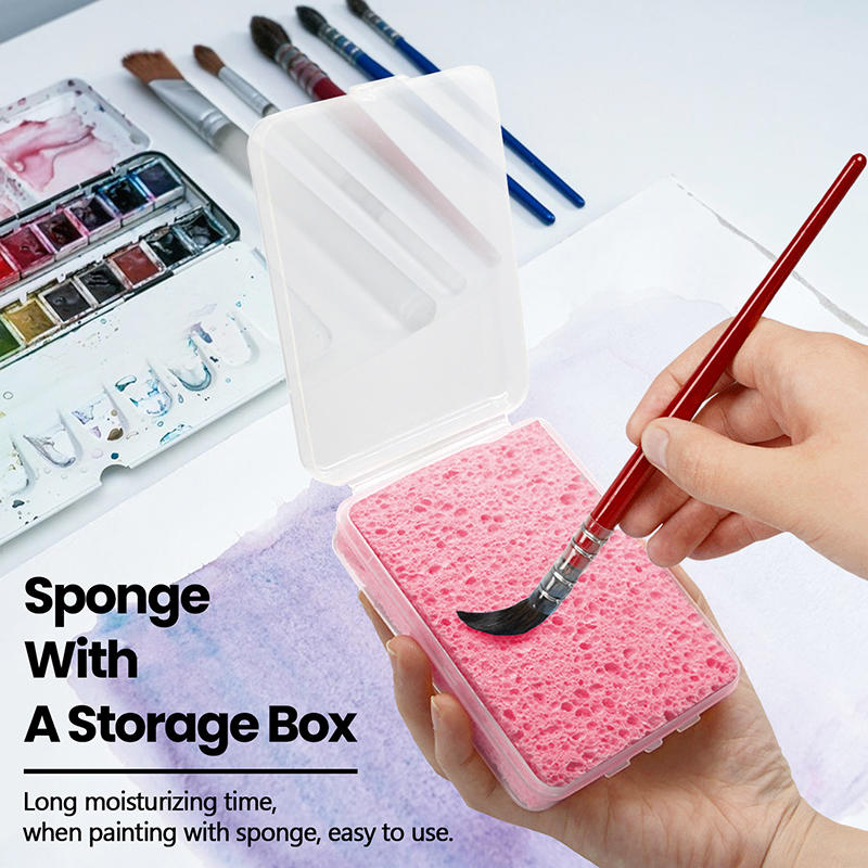 Boxed Watercolor Pigment Paint - огляд і ціна Eco Sponge