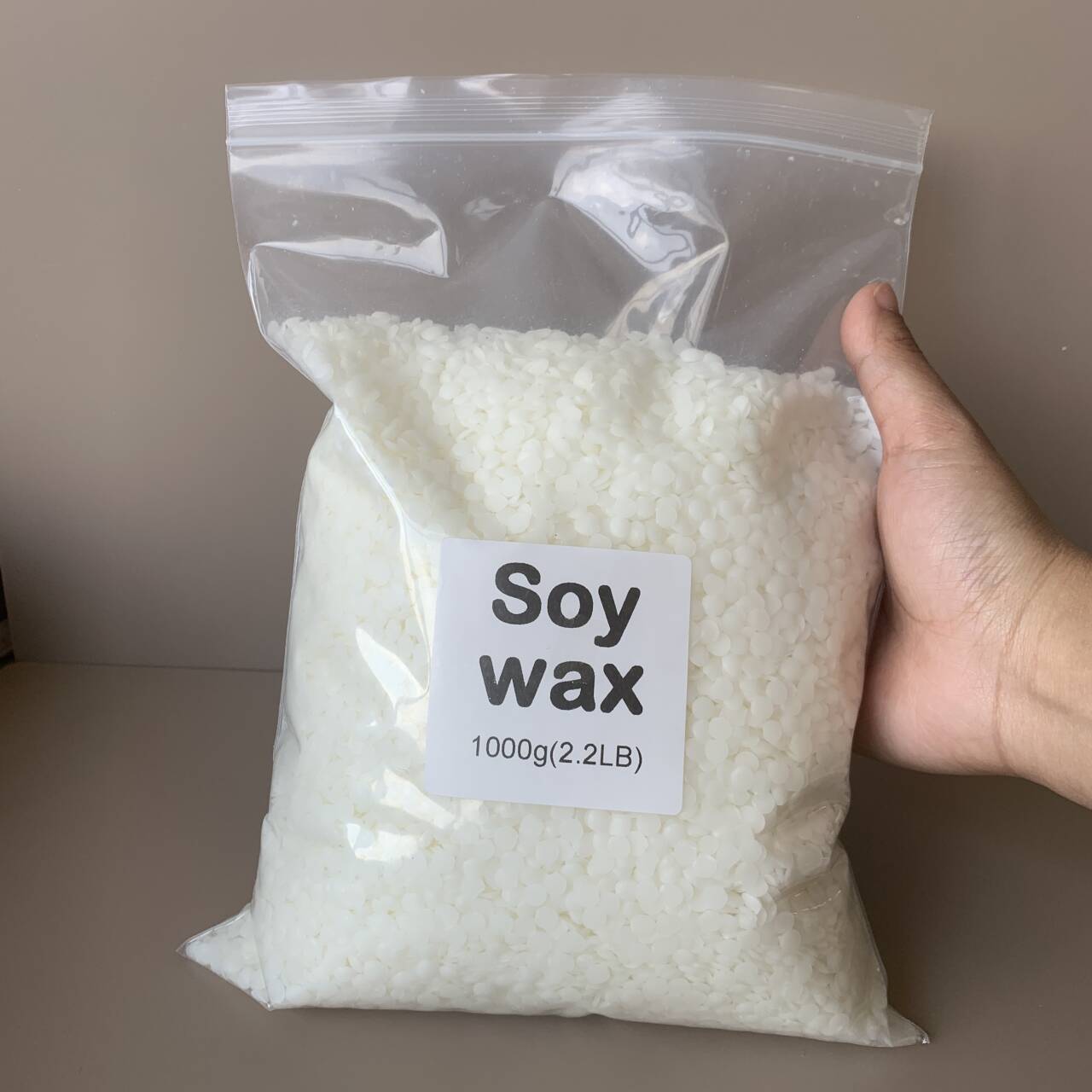 50g-1000g 100% Natural Soy Wax - огляд і ціна Beeswax Wrap