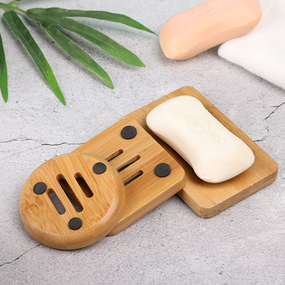 Portable Wooden Soap Tray Drai - огляд і ціна Bamboo Cutlery