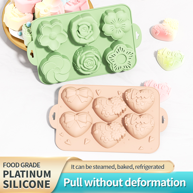 Silicone Soap Mold,Heart Flowe - огляд і ціна Eco Soap