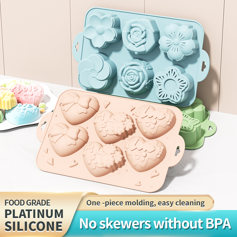 Silicone Soap Mold,Heart Flowe - огляд і ціна Eco Soap