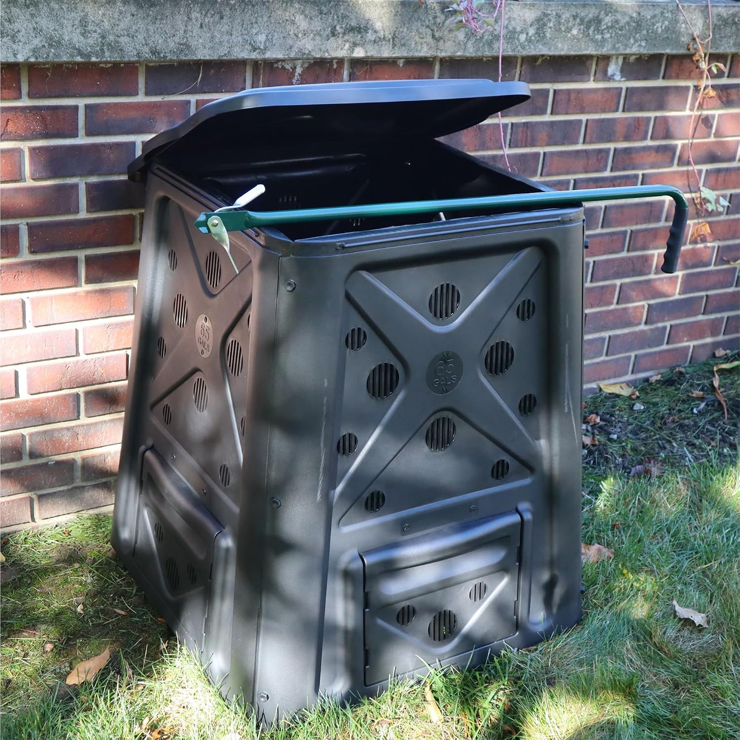 Redmon Outdoor Compost Bin wit - огляд і ціна Compost Bin