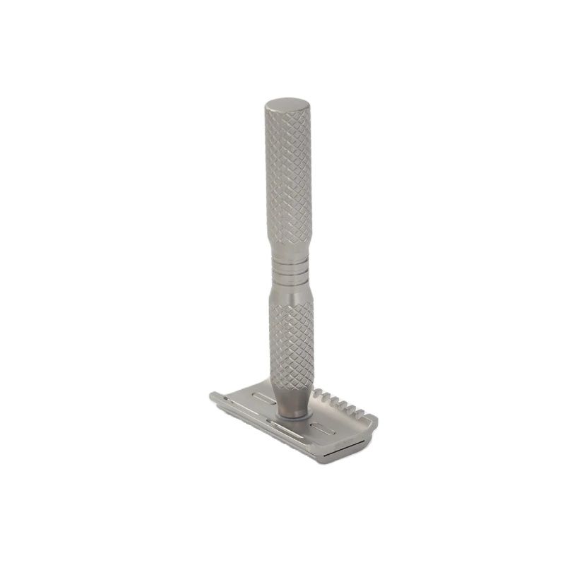 YAQI Ghost  90DC Cross Grain P - огляд і ціна Safety Razor Handle