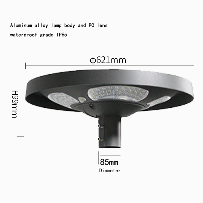 Waterproof IP65 UFO Solar LED  - огляд і ціна Solar Garden Light