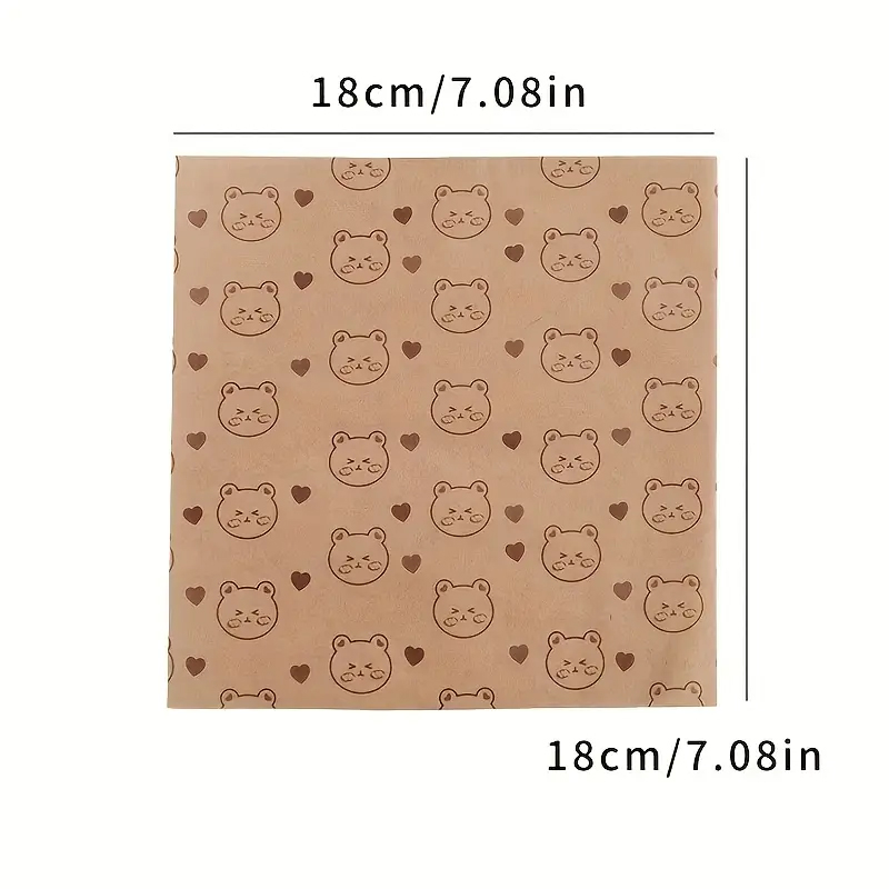 100Pcs/200Pcs Bear/Large Bear  - огляд і ціна Beeswax Wrap