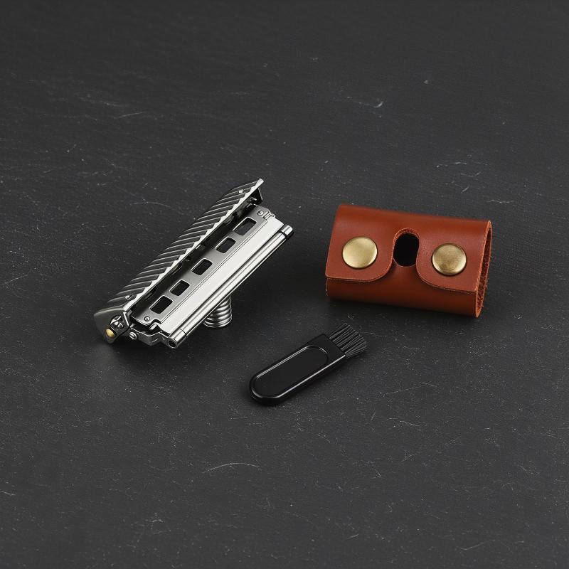 Matte Black Single Blade Manua - огляд і ціна Safety Razor Handle